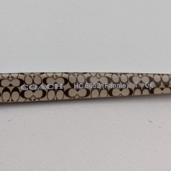 🕶️Coach HC6052 Fannie 5238 Eyeglasses 52/16 135 /KAK826🕶️ - Picture 3 of 6